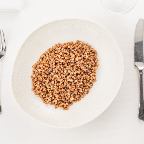 Греча со сливочным маслом