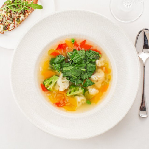 Суп из сезонных овощей