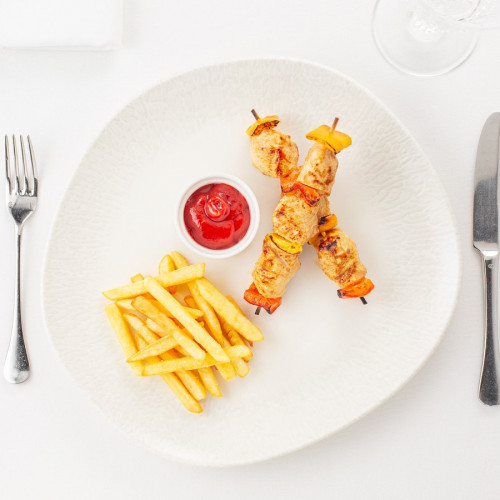 Шашлычок из куриного филе