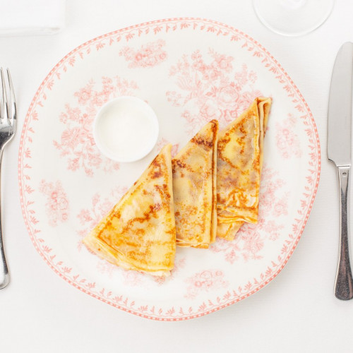 Со сгущенным молоком