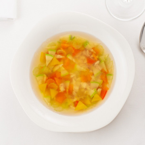 Куриный супчик с овощами