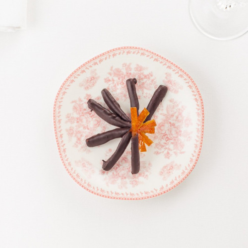 Апельсиновые цукаты в шоколаде